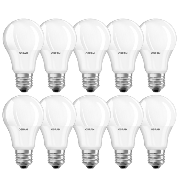 لمبة ليد 10 قطع أبيض موفرة للطاقة أوسرام OSRAM 8.5w 6500K